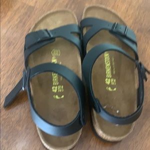 Birkenstock adjustable strap genuine leather